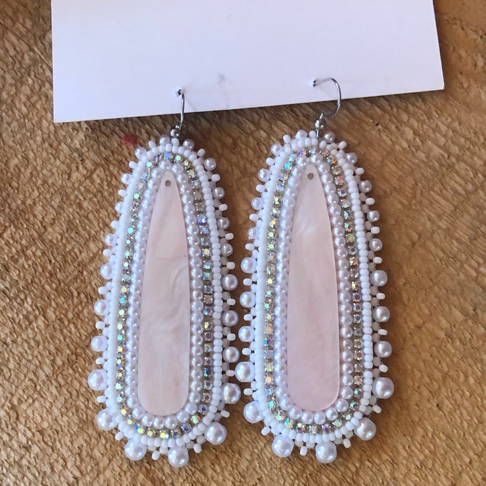 Hand Beaded Earrings